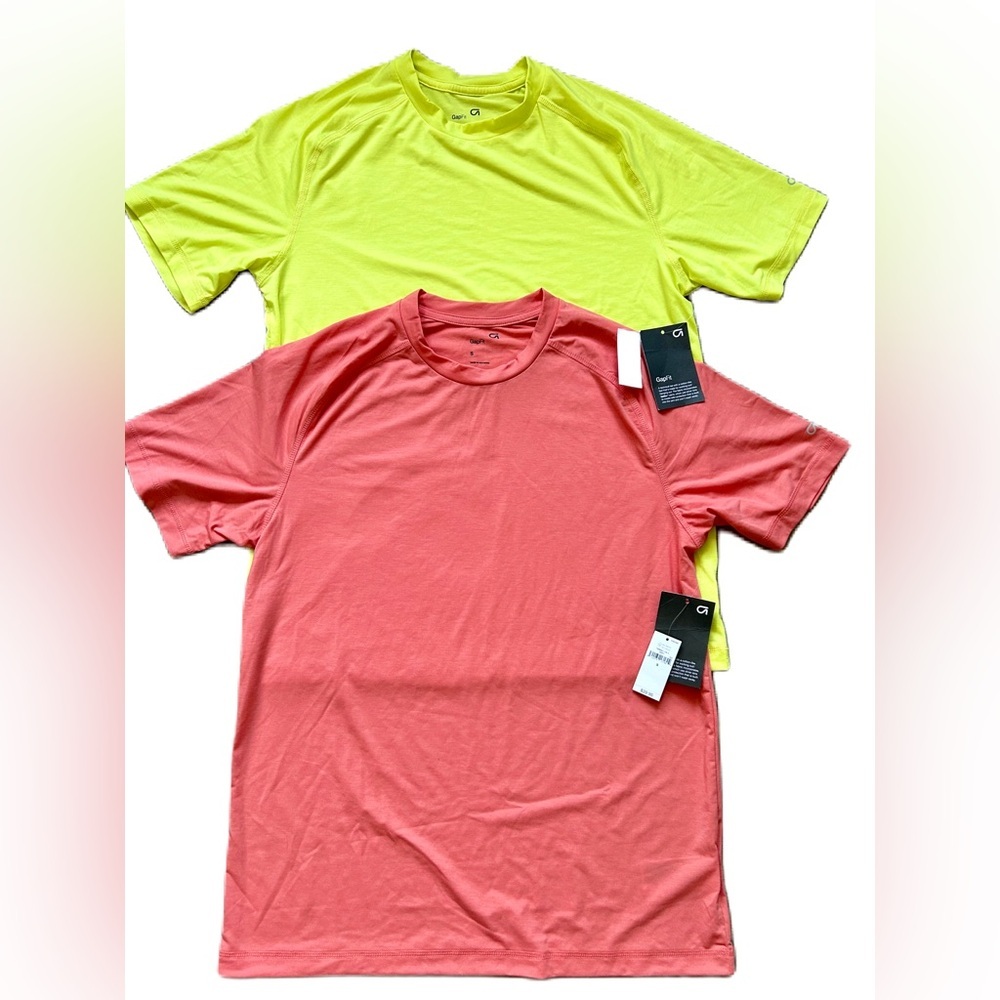 2 GAP Neon Short Sleeve Tee